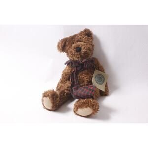 Boyds Bears Burke P Bear Plush Stuffed Animal Vintage with Tag ~ 260325-WH 1043